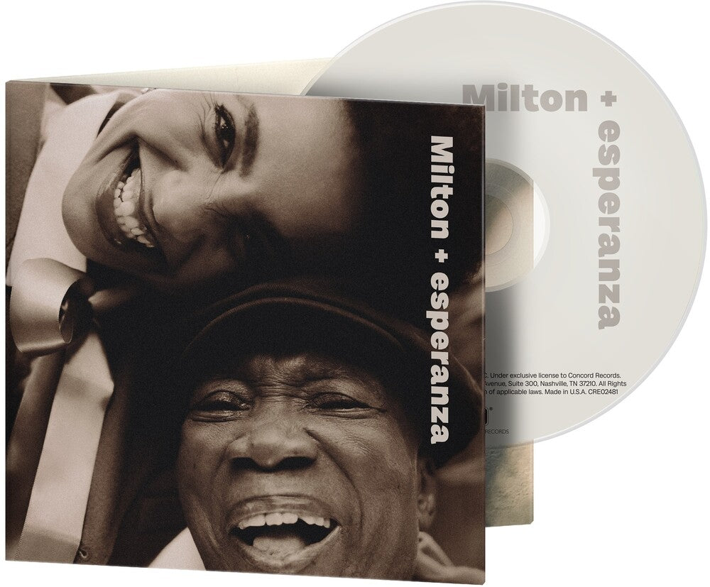 Milton Nascimento  & Spalding,Esperanza - Milton + Esperanza [CD] [New CD]