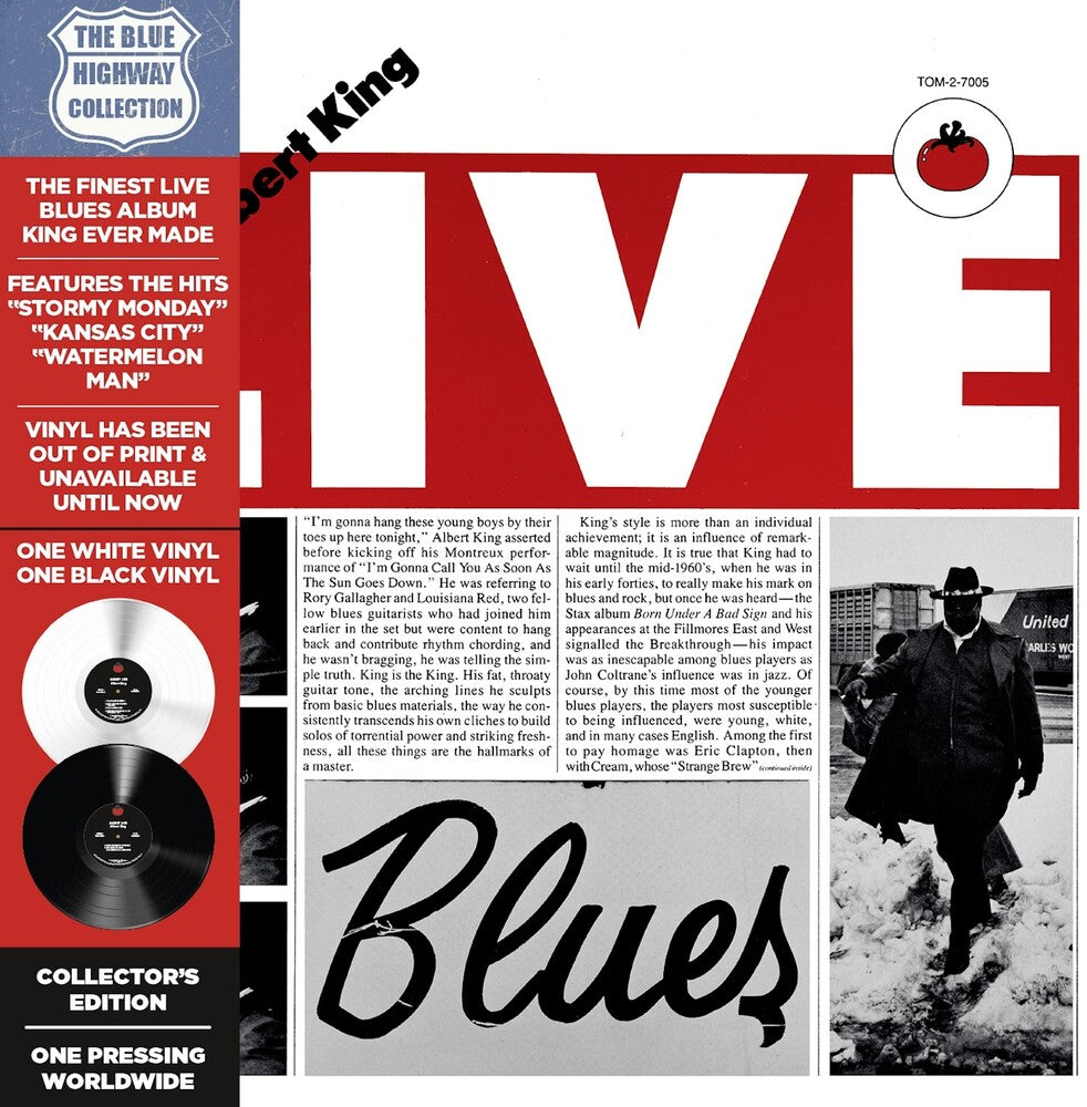 Albert King - Albert Live [Colored Vinyl] [Deluxe] [Limited Edition] (Wht) [Remastered] [Reissue]