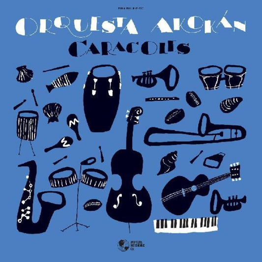 Orquesta Akokan - Caracoles (Blue) [Colored Vinyl] [Indie Exclusive] [Download Included] [New Vinyl]
