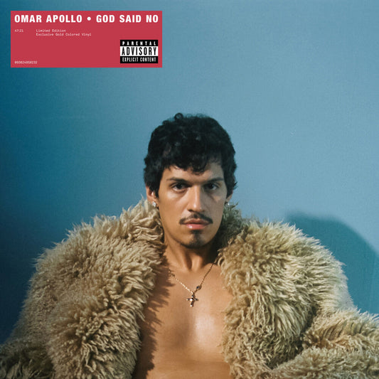 Omar Apollo - God Said No [ Indie Exclusive Gold LP Gatefold with printed inner sleeve and poster] [New Vinyl]