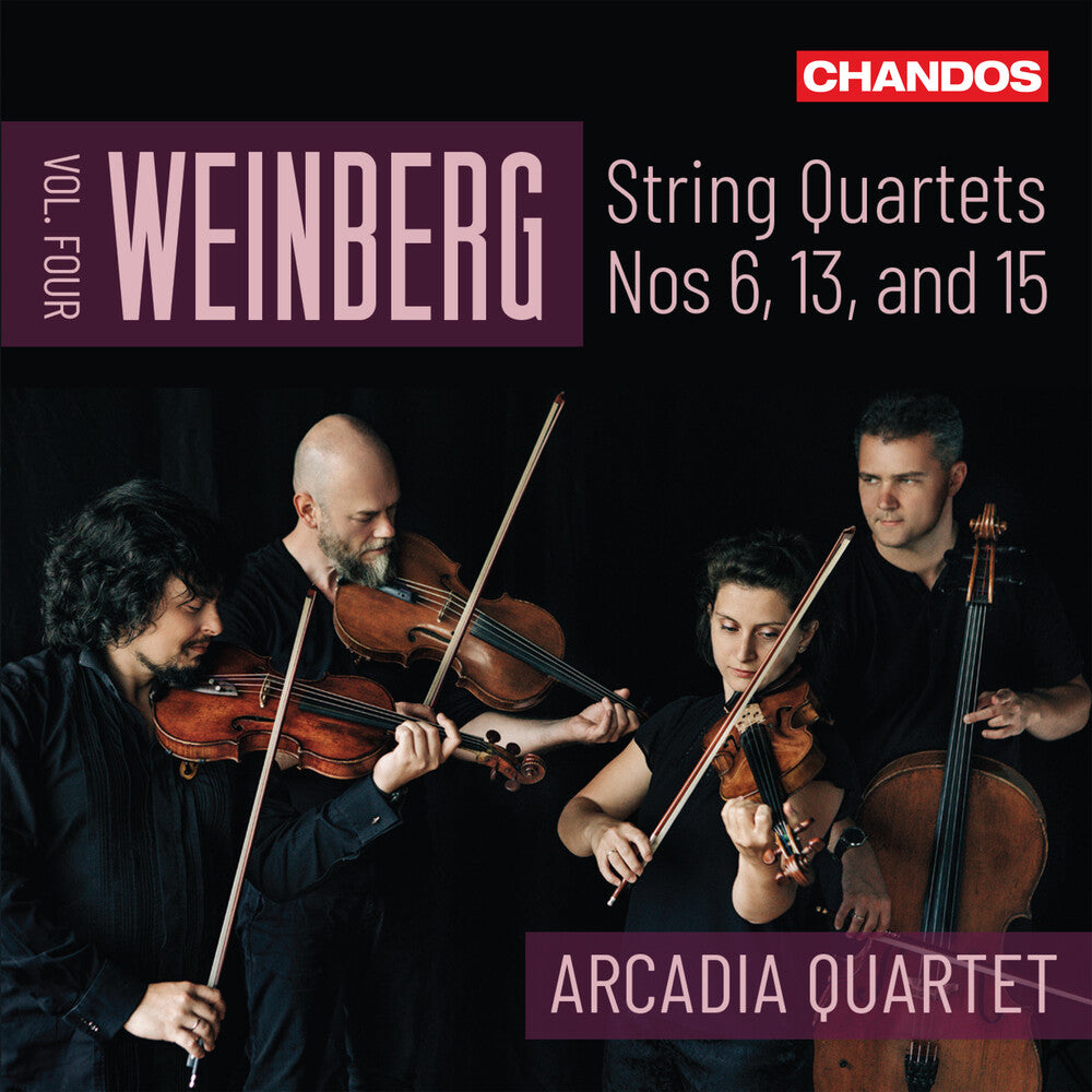 Weinberg / Arcadia Quartet - String Quartets Vol. 4 [CD]