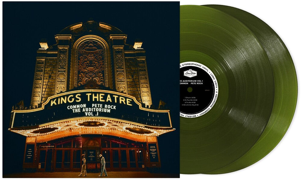Common & Pete Rock - The Auditorium Vol. 1 [INDIE EXCLUSIVE Translucent Forest Green 2LP] [New Vinyl]