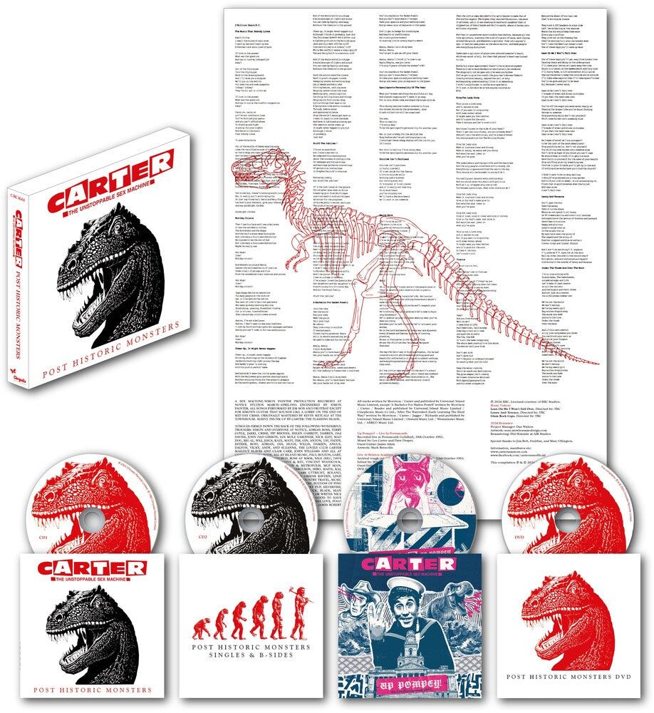 Carter The Unstoppable Sex Machine - Post Historic Monsters - 2024 Remaster (Box) [CD]