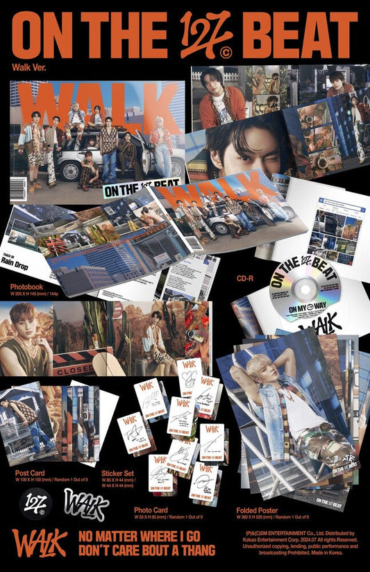 NCT 127 - WALK - The 6th Album [Photobook A Ver.] [New]