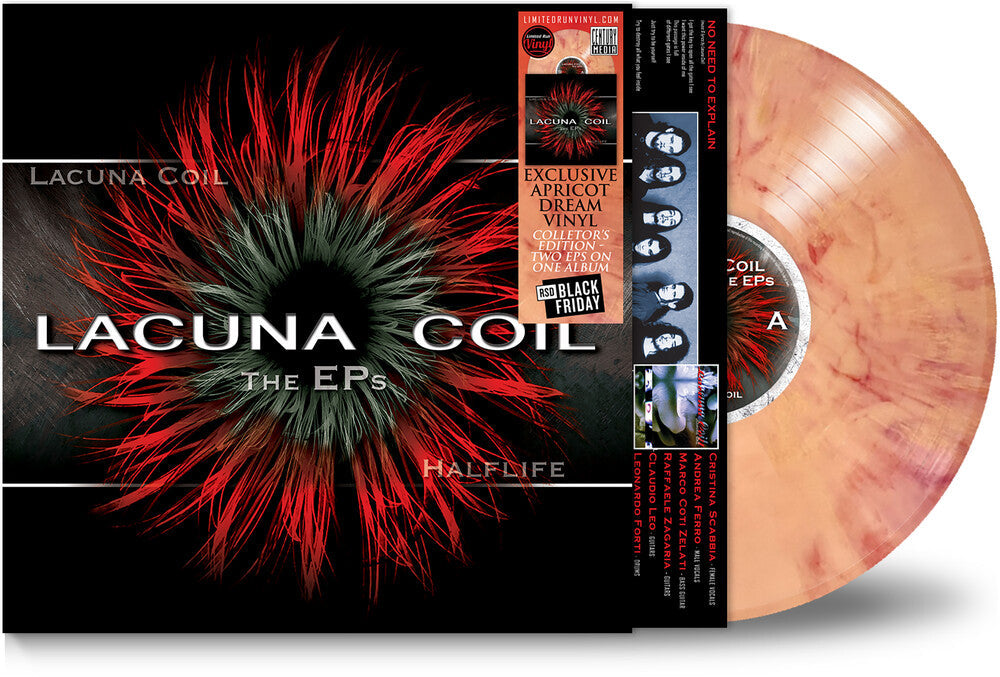 Lacuna Coil - Eps: Lacuna Coil & Halflife (Rsd) [Limited Edition] [Record Store Day] [RSD Black Friday 2024] Vinyl Record