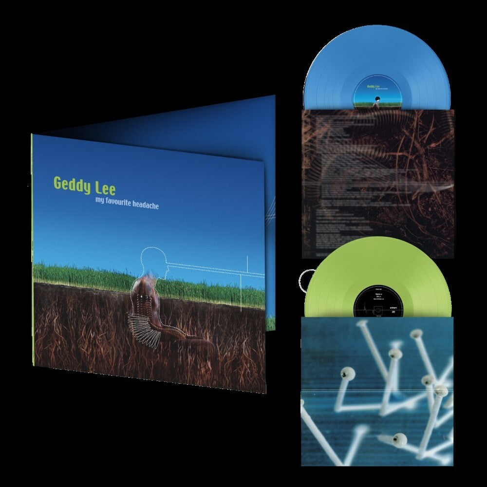 Geddy Lee - My Favourite Headache (Blue) [Colored Vinyl] (Grn) [Limited Edition] [New Vinyl]