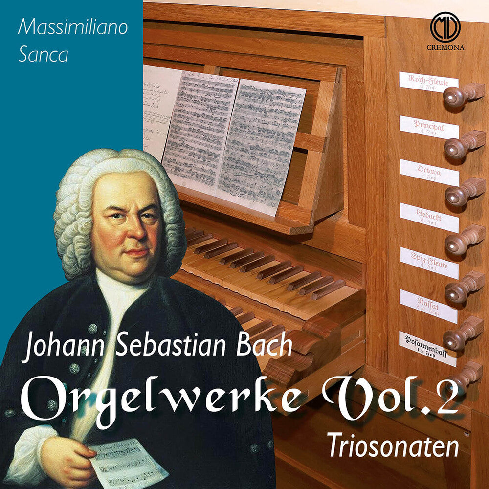 J Bach .S. / Massimiliano Sanca - Orgelwerke Vol. 2 - Triosonaten Music CD