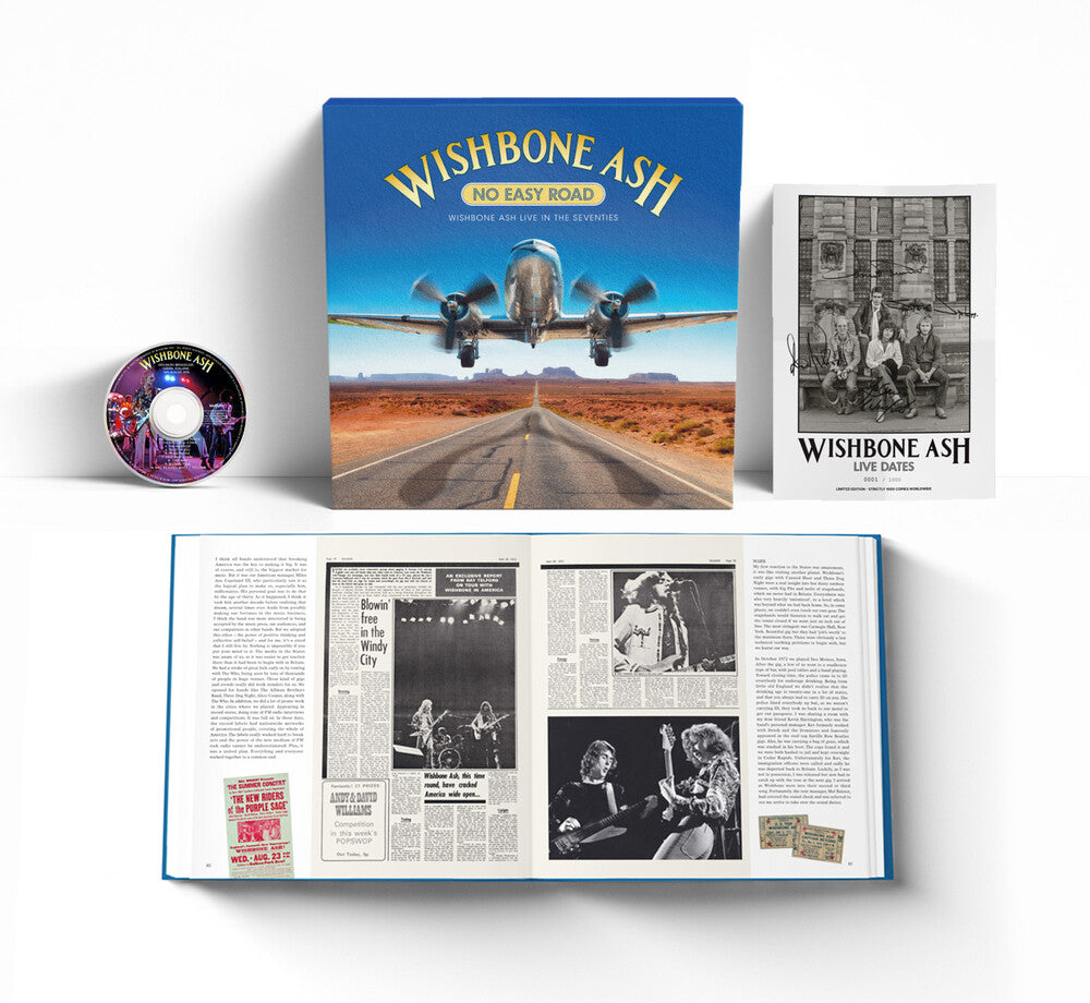 Wishbone Ash - No Easy Road (W/Book) (Hcvr) (Uk) [CD]