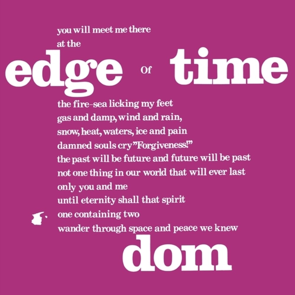 Dom - Edge Of Time [CD]