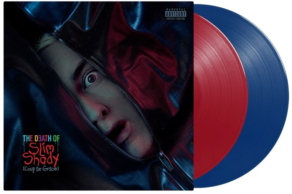Eminem - The Death of Slim Shady (Coup de Grace) [Red & Blue Opaque 2 LP] [New Vinyl]