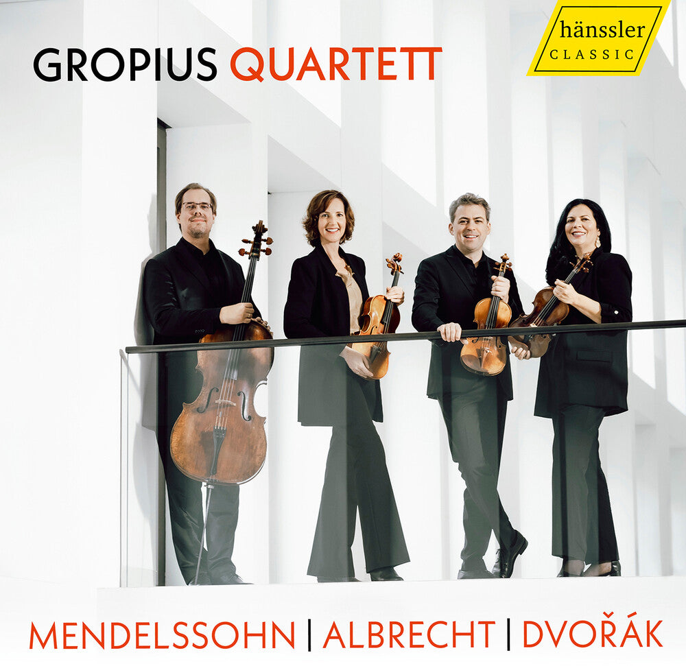 Albrecht / Bartholdy / Gropius Quartett - Gropius Quartett - Mendelssohn Albrecht & Dvorak [CD]