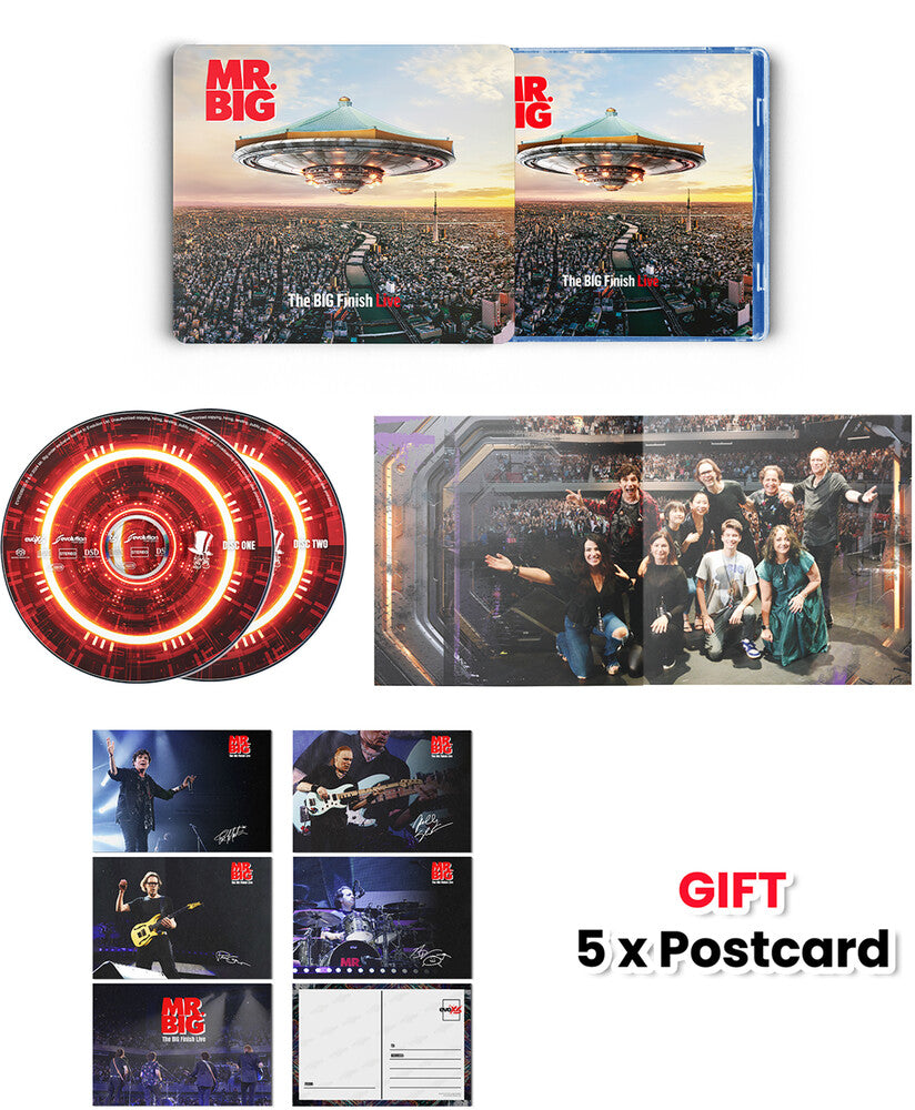 Mr. Big - Big Finish Live (Hybr) Music CD