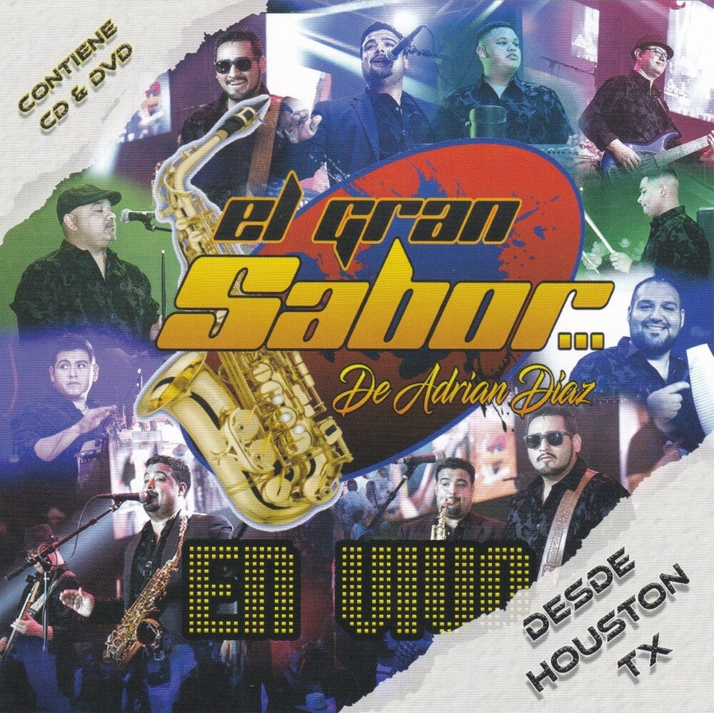 El Gran Sabor De Adrian Diaz - En Vivo Desde Houston Music CD
