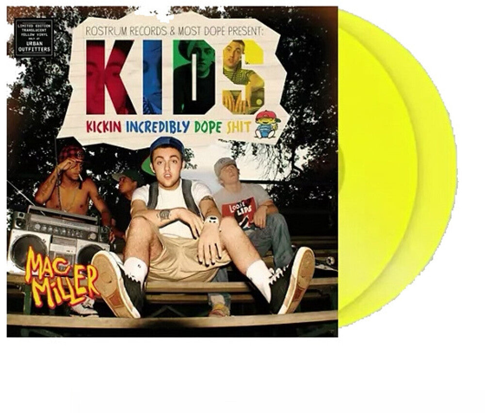 Mac Miller - K.I.D.S. [Yellow] Vinyl Record [New]