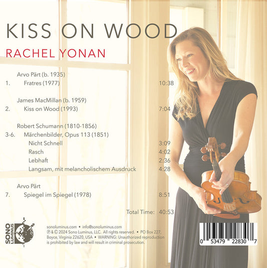 Schumann / Macmillan / Yi - Kiss On Wood [CD] [New CD]