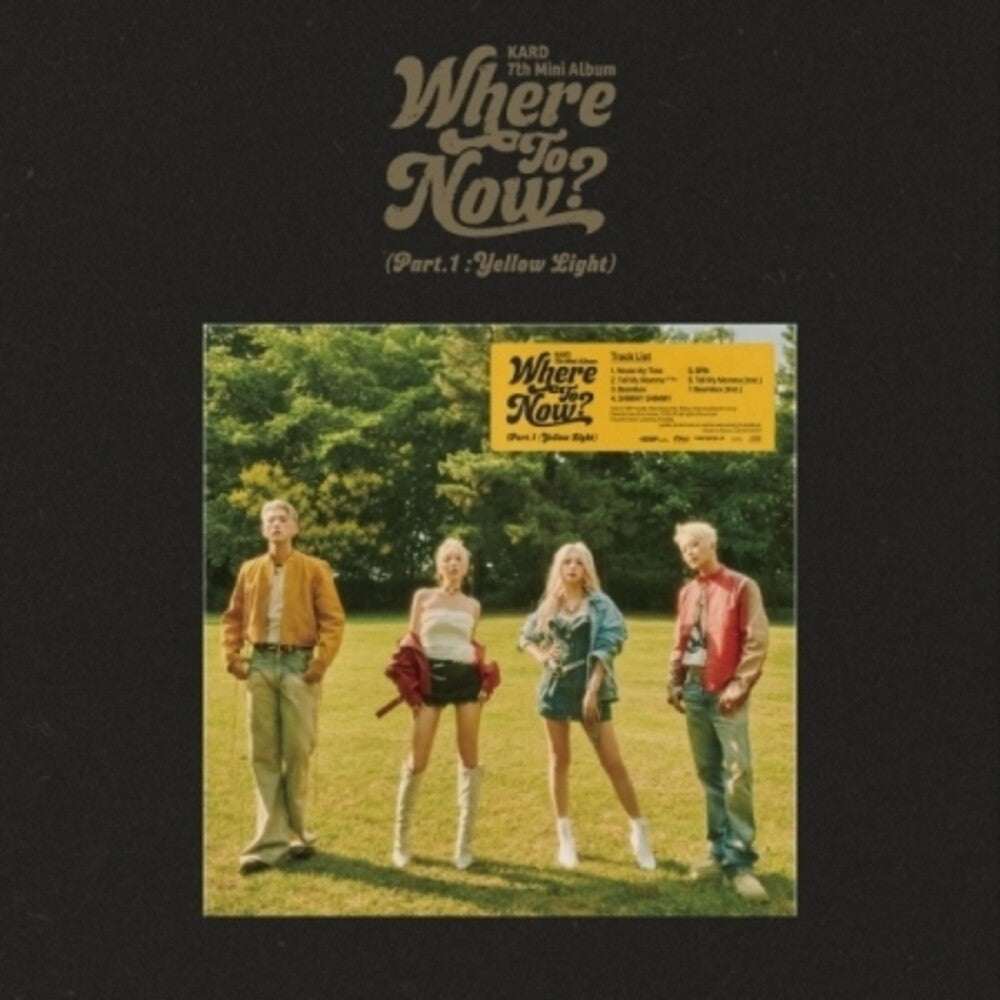 Kard - Where To Now - Part.1: Yellow Light (Post) (Stic) [CD]
