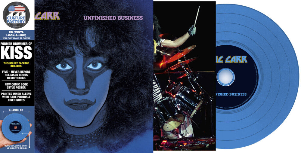 Eric Carr from KISS - Unfinished Business: The Cd Picture Disc Edition [CD] [New CD]