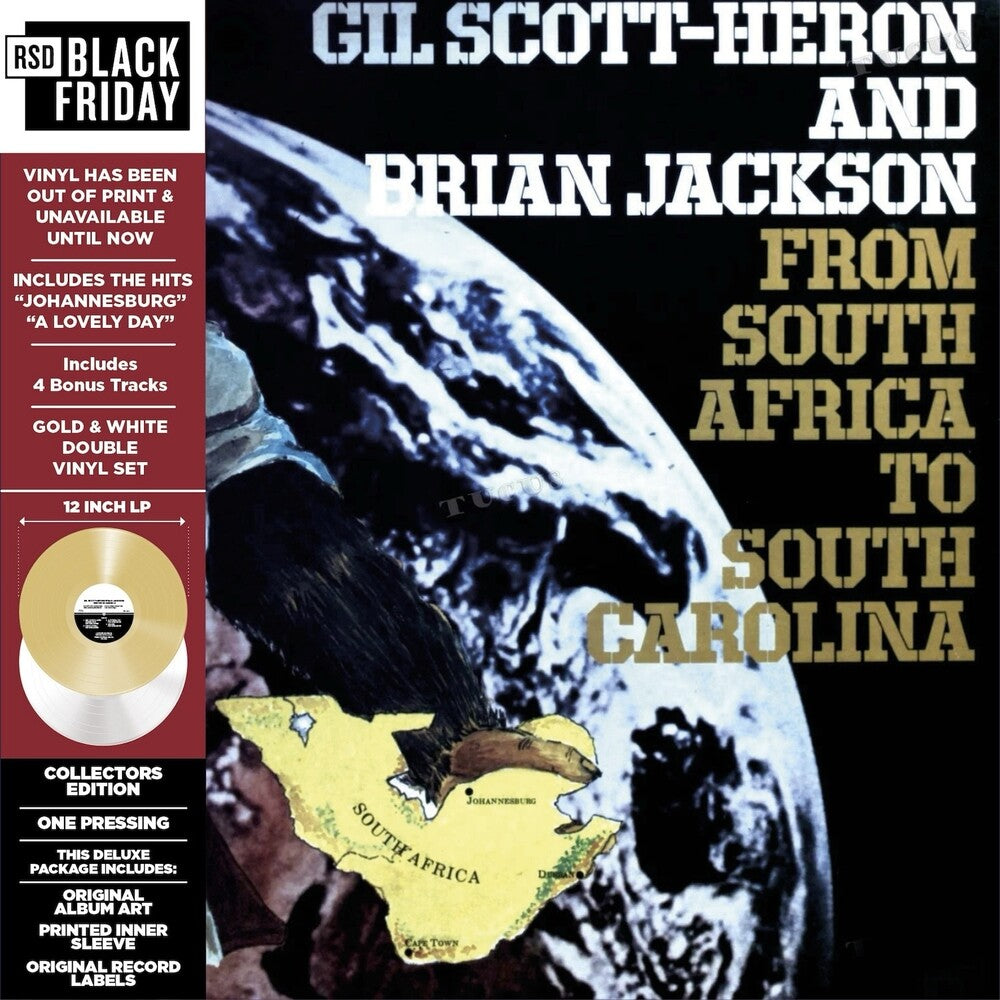 Scott-Gil Heron  / Jackson,Brian - From South Africa To South Carolina (Rsd) [Colored Vinyl] [RSD Black Friday 2024] [New Vinyl]