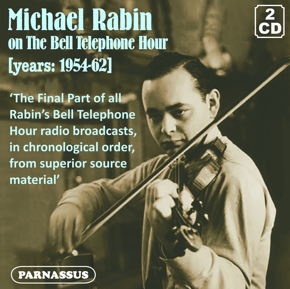 Michael Rabin  / Bell Telephone Orchestra - Michael Rabin On The Bell Telephone Hour Vol. 2 [CD]