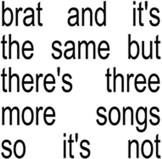 Charli xcx - Brat And It's The Same But There's Three More Song [CD] [New CD]