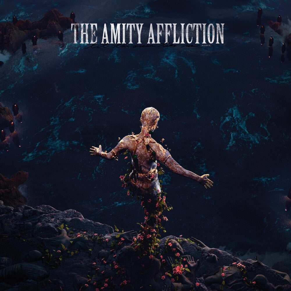 The Amity Affliction - Let The Ocean Take Me - (Redux) [Indie Exclusive White in Aqua Blue in Royal Blue LP] [New Vinyl]