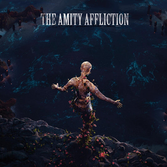 The Amity Affliction - Let The Ocean Take Me - (Redux) [Indie Exclusive White in Aqua Blue in Royal Blue LP] [New Vinyl]