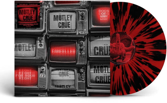 Motley Crue - Cancelled [Red/Black Splatter 12inch EP] [New Vinyl]