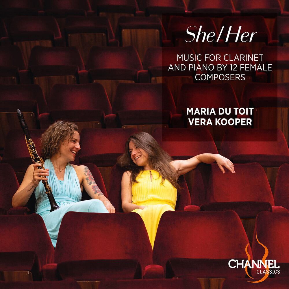 Kooper / Du Toit - She/Her - Music For Clarinet & Piano By 12 Females Music CD