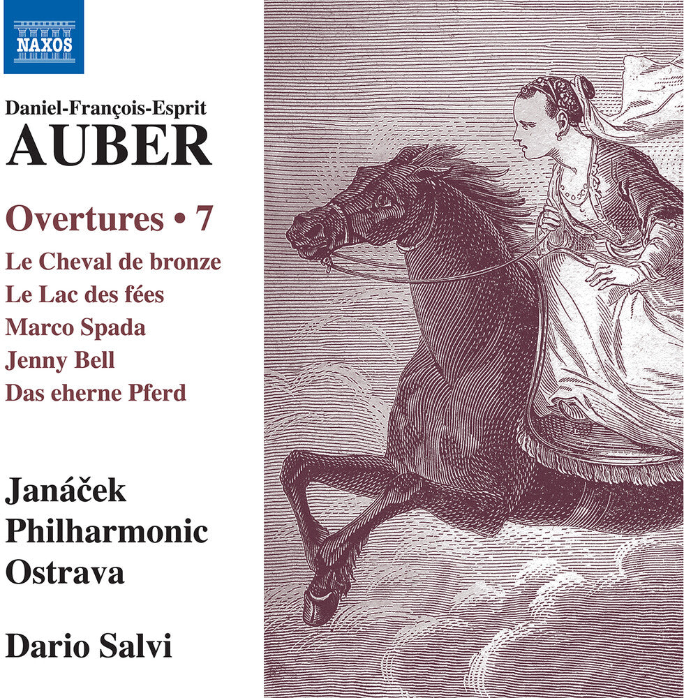 Auber / Salvi / Janacek Philharmonic Ostrava - Overtures Vol. 7 Music CD