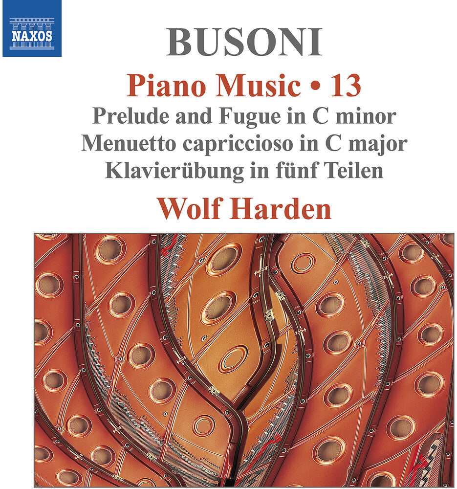 Busoni / Harden - Piano Music Vol. 13 - Prelude & Fugue In C Minor [CD]