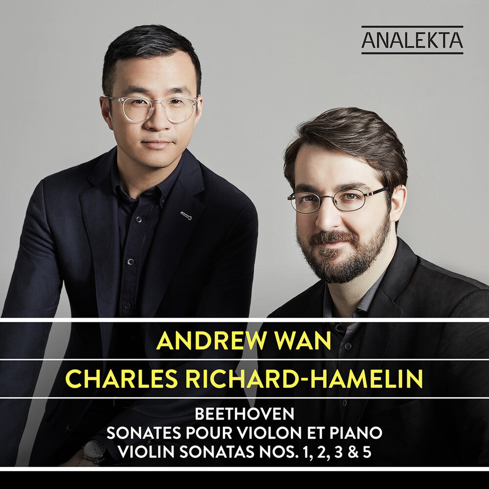 Andrew Wan / Richard-Hamelin,Charles - Sonates Pour Violon Et Piano 1 2 3 & 5 [CD]