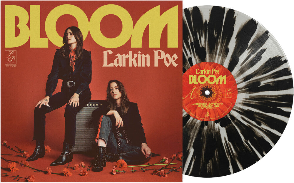 Larkin Poe - Bloom [Indie exclusive Black & white splatter] [New Vinyl]