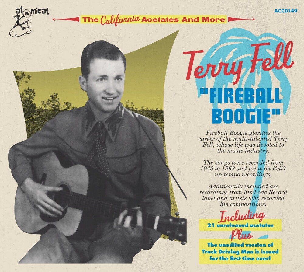 Terry Fell - Fireball Boogie [CD]
