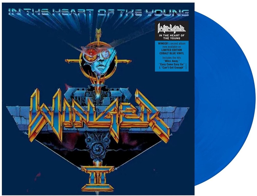 Winger - Winger Ii: In The Heart Of The Young (Blue) [Colored Vinyl] [New Vinyl]