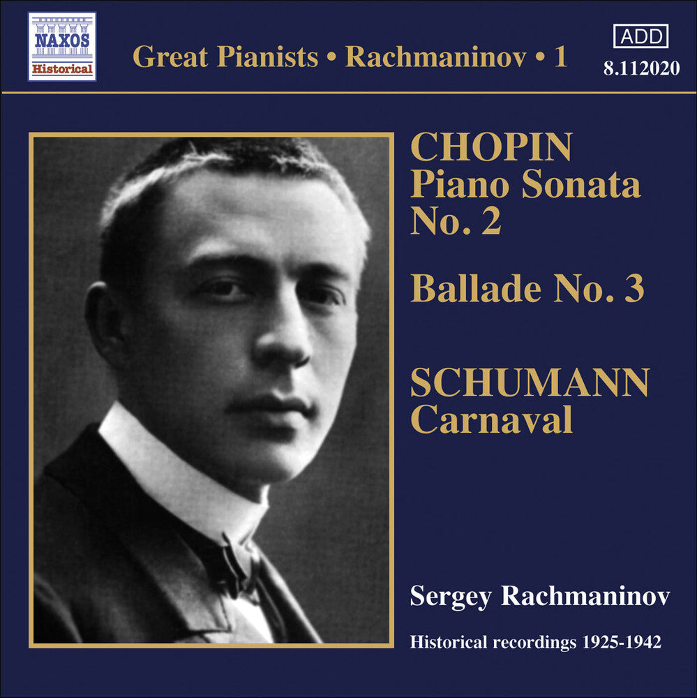 SERGE RACHMANINOV - Les Enregistrements Pour Piano Seul [CD]