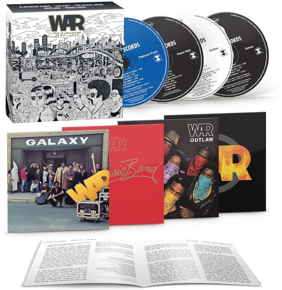 War - The CD Collection 1977-1994 [CD] [New CD]