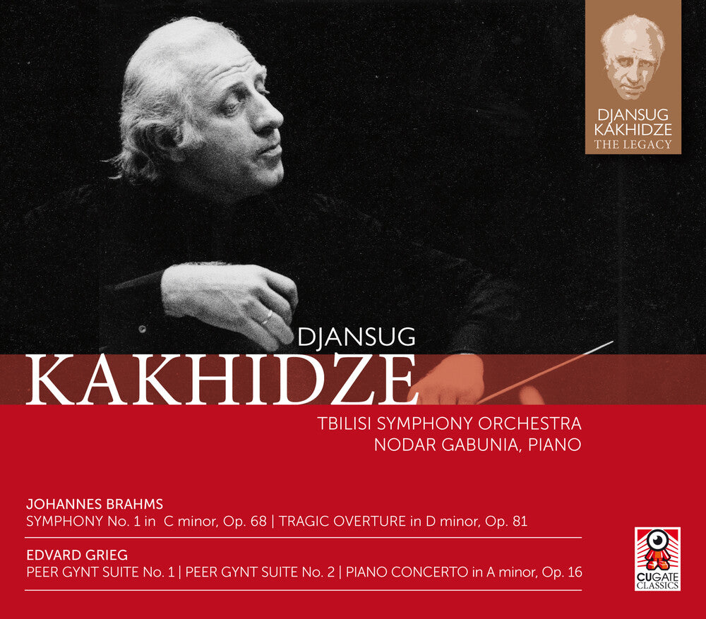 Djansug Kakhidze - Brahms: Symphony No. 1 In C Minor, Op. 68 & Grieg: Peer Gynt Suite [2 CD]