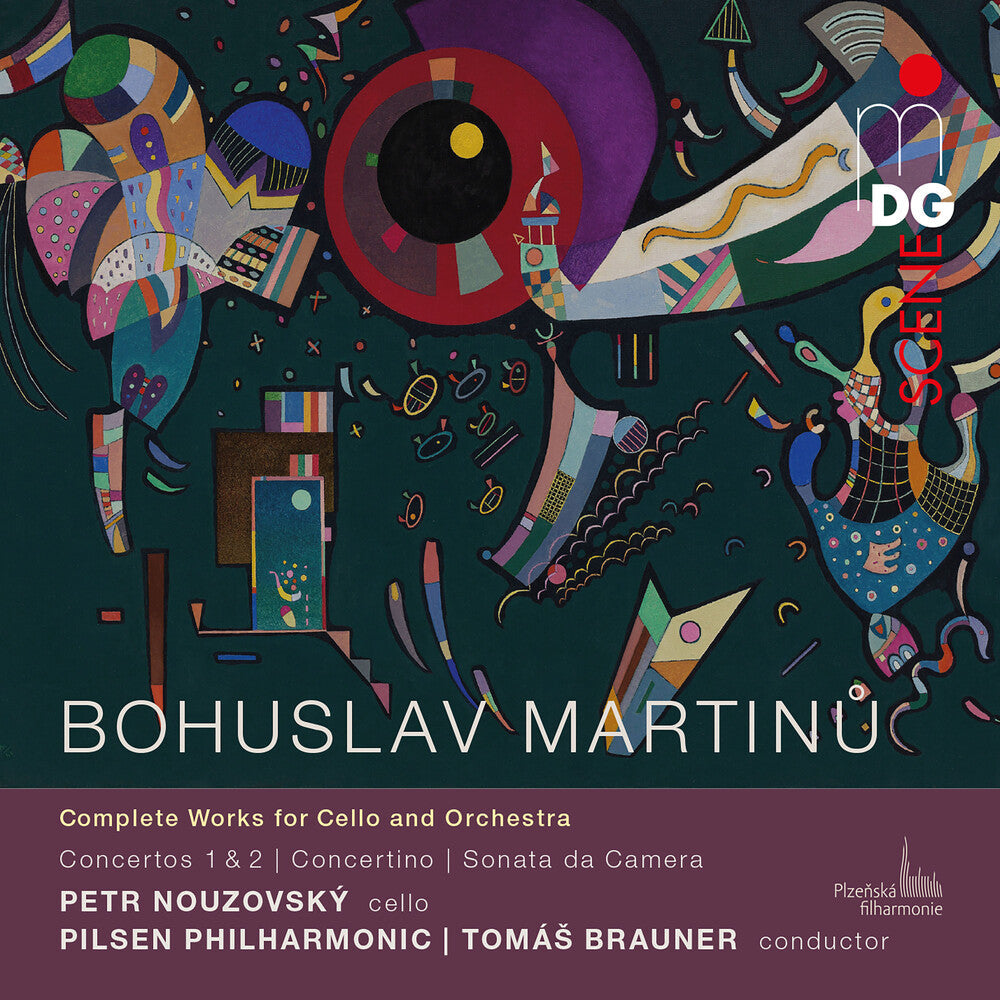 Bohuslav Martinu / Nouzovsky,Petr / Brauner,Tomas - Martinu: Complete Works For Violoncello & Orchestra [CD]