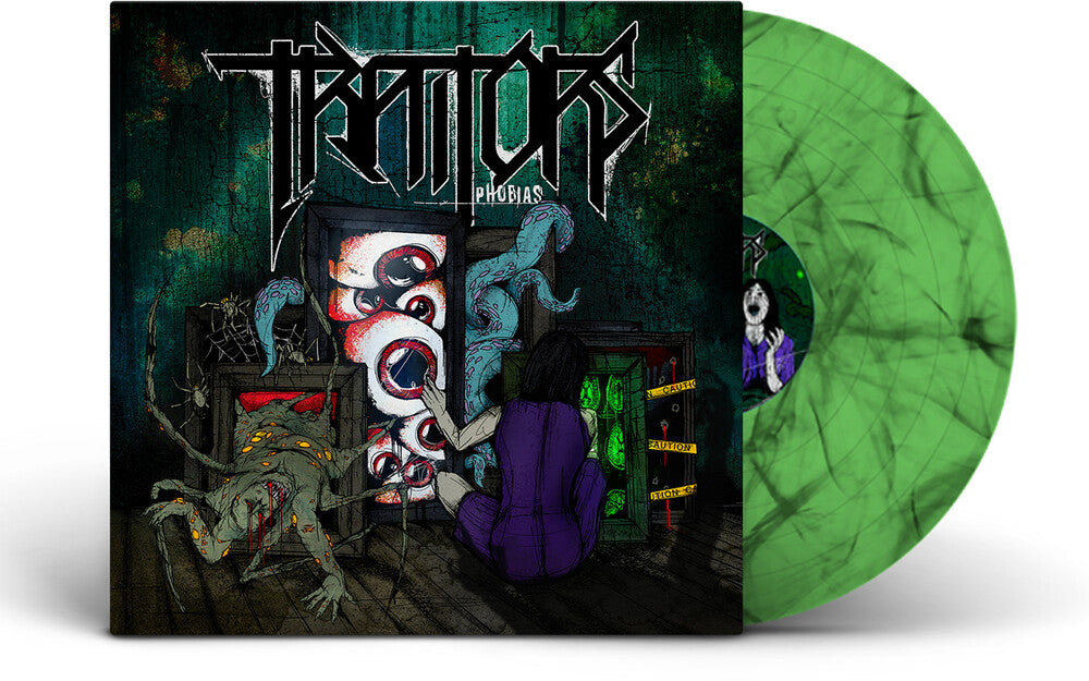 Traitors - Phobias [Indie Exclusive green and black marble LP] [New Vinyl]