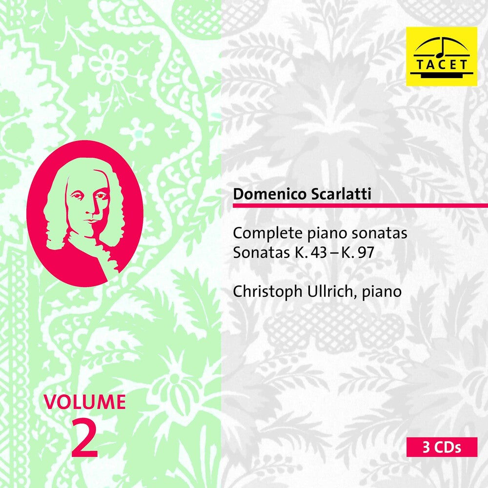 Scarlatti / Christoph Ullrich - Scarlatti: Complete Piano Sonatas Sonatas Volume 2 Music CD