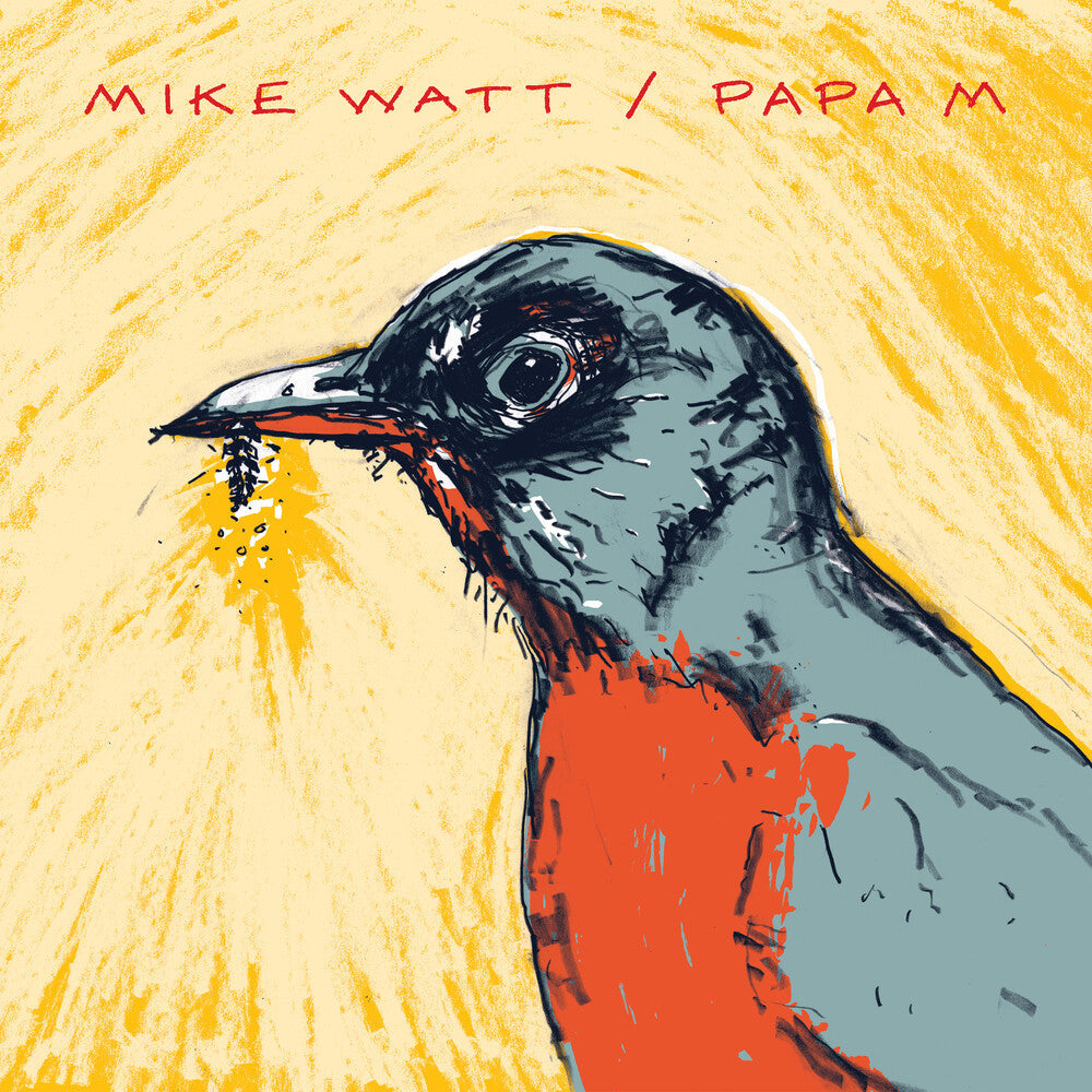 Mike Watt  /Papa M - Mike Watt // Papa M - Red Opaque [Colored Vinyl] [Limited Edition] [New Vinyl]
