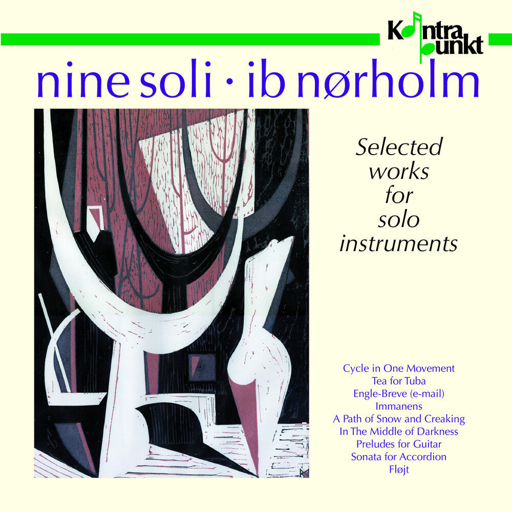 Ib Norholm - Nine Soli Works For Solo Inst Music CD