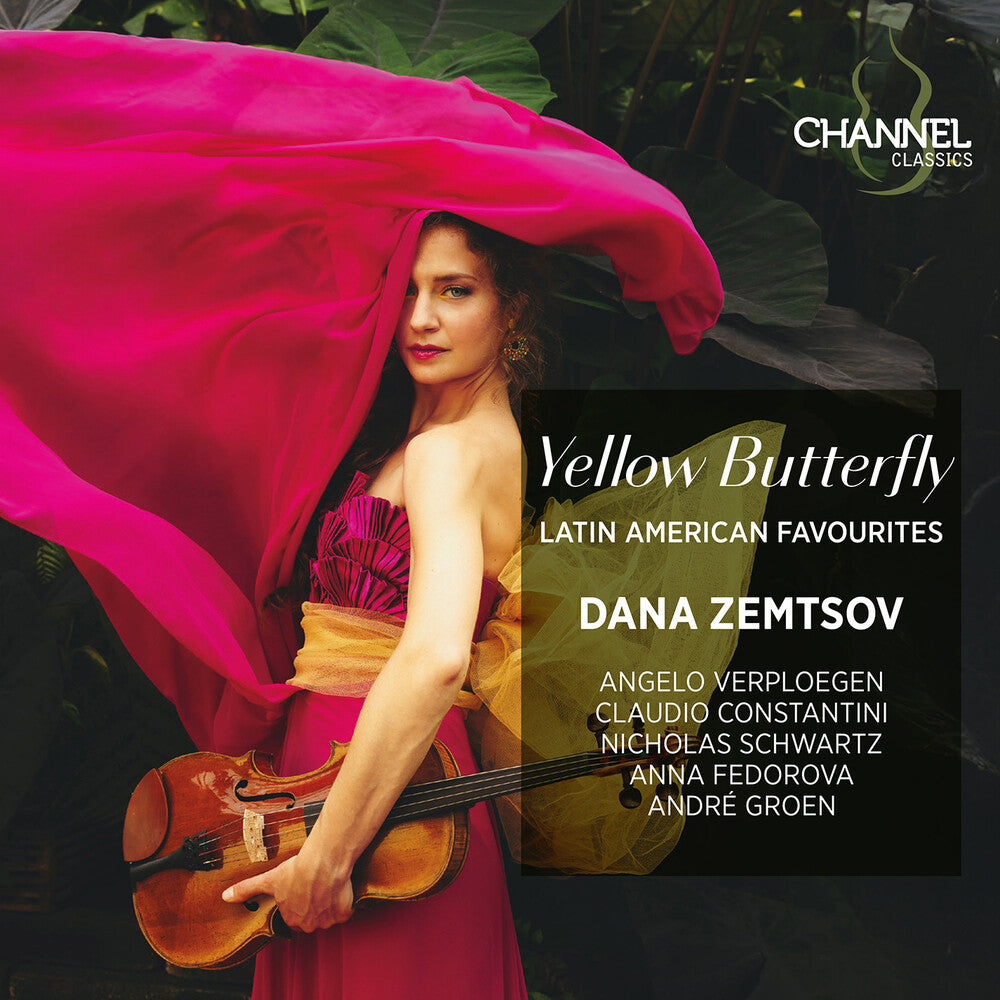 Dana Zemtsov  / Groen,Andre / Verploegen,Angelo - Yellow Butterfly - Latin American Favourites Music CD