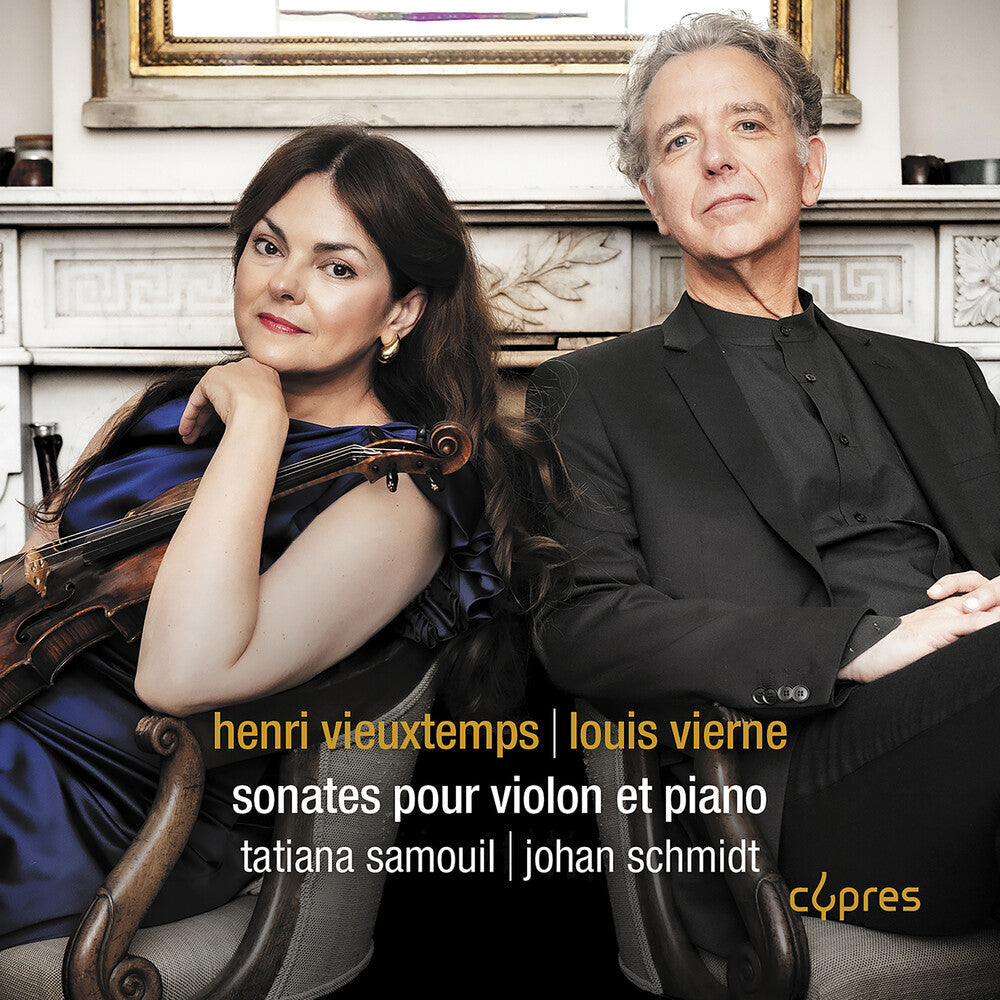 Vierne / Vieuxtemps / Schmidt - Sonates Pour Violon Et Piano Music CD