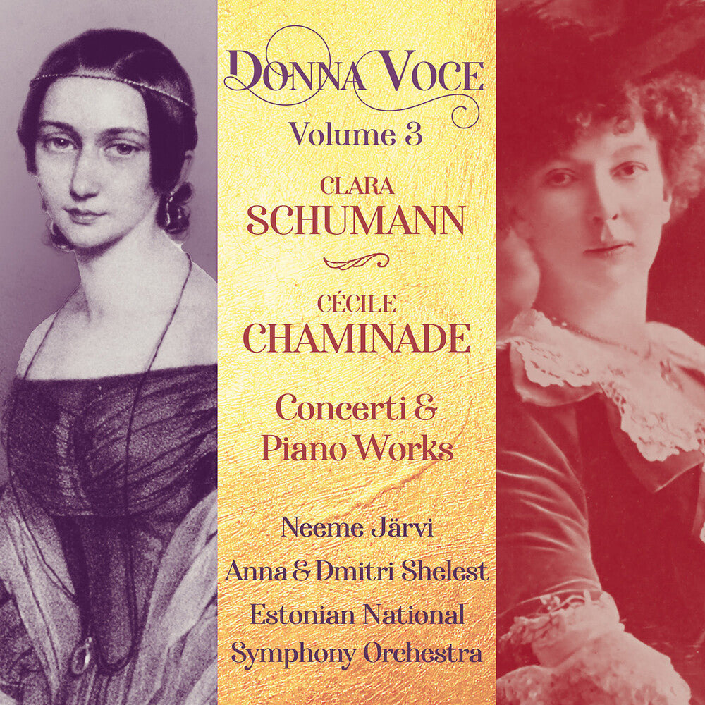 Chaminade / Schumann / Shelest - Concerti & Piano Works - Donna Voce Vol. 3 [CD]