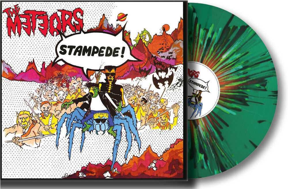 Meteors - Stampede - Limited Edition [Colored Vinyl] (Grn) [Indie Exclusive] [New Vinyl]