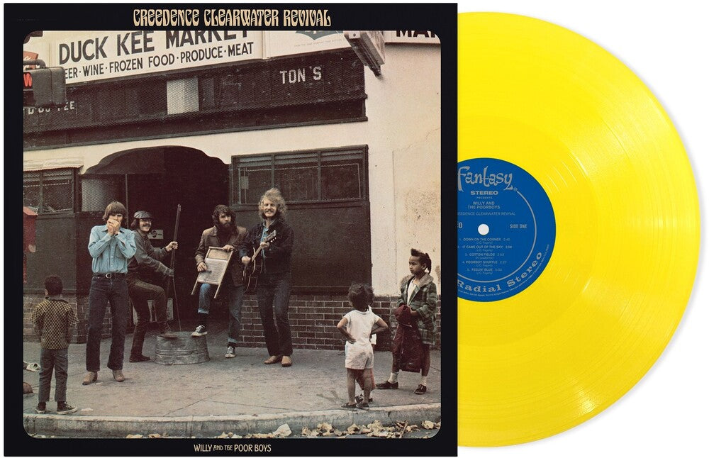 Creedence Clearwater Revival - Willy And The Poor Boys (Remastered 2025) -  [opaque canary yellow vinyl] [New Vinyl]