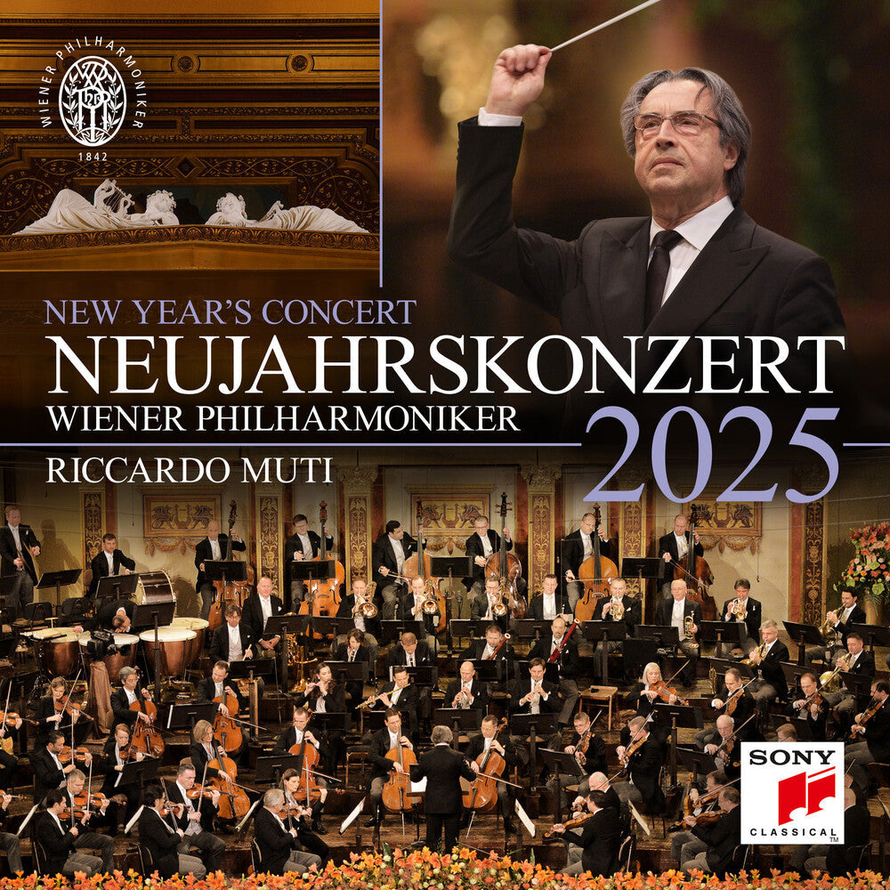 Riccardo Muti  & Wiener Philharmoniker - Neujahrskonzert 2025 / New Year's Concert 2025 [CD]