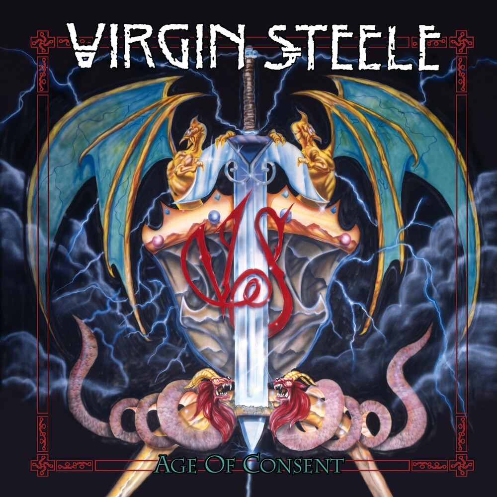 Virgin Steele - Age Of Consent-Rerelease [LP] Vinyl Record