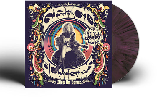 Grace Bowers & The Hodge Podge - Wine On Venus - [LP Recycled Rainbow Tie Dye Splatter] [New Vinyl]